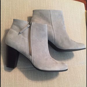 Cole Haan New Gray Suede Boots Size 10.5 B